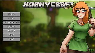 HornyCraft Minecraft Parody Hentai game PornPlay Ep.15 did you know that enderman girls wear naughty purple thong