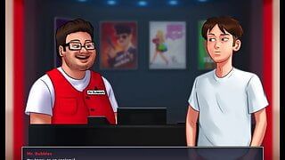 Summertime Saga – My roomate gets fucked before bed by huge cock (Jenny) – Part 2