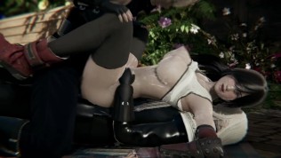 Tifa Lockhart Gangbang by Cloud Strife and Sephiroth