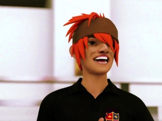 Ebony Hotties Locker Room Fucking – 3D Hentai (ENG Voices)