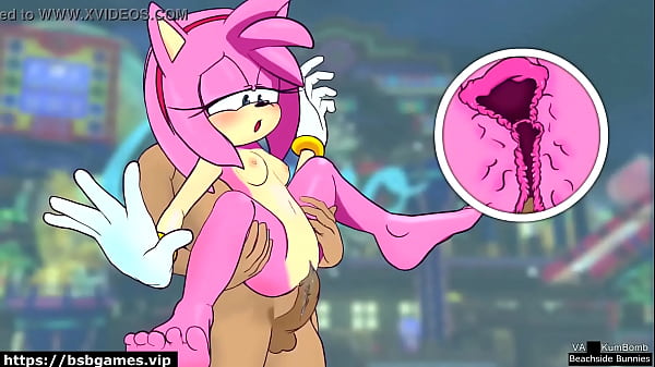 Amy Rose gets a big dick