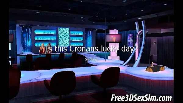 Foxy 3D cartoon brunette honey gets licked and fucked