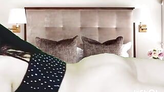 Muslim girl fingers her dripping pussy