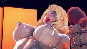 cute girls trip in wonderland – 3d hentai animation