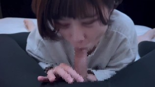 エロ精子が欲しくて照れながらごっくんフェラで興奮しちゃう♡ cum in mouth gokkun