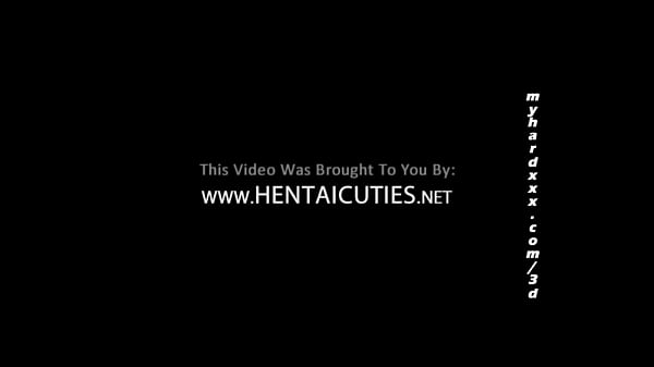 Geeky 3D Hentai Babe Slurps Hot Cum