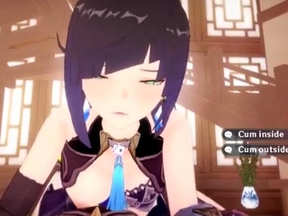 Hentai chick enjoys anal sex at the gym