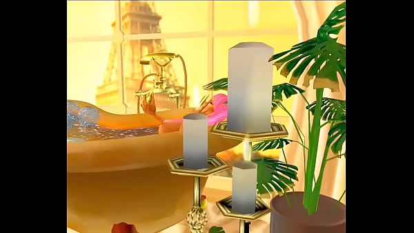 Taking a hot bath asmr