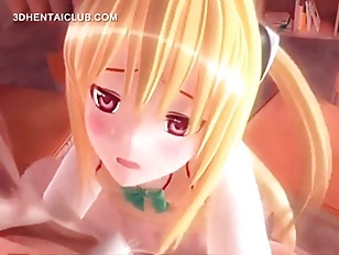 Anime cutie having her tight quim filled with dick