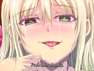 Hentai redhead gives blowjob and having sex