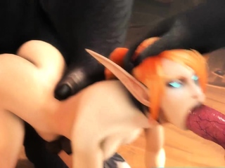 Video Games 3D Characters Hard Fucked