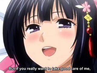 Hentai gets big breasts teased