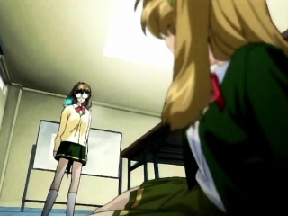 Anime lesbo lovers licking and fingering wet pussy