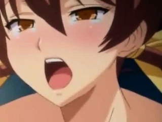 Busty anime babes get pleasured