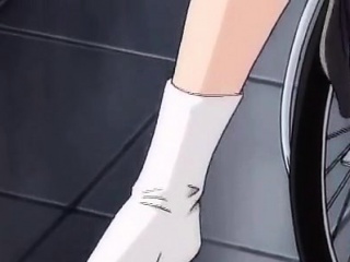 Teen hentai puts balls in her hot tight pussy